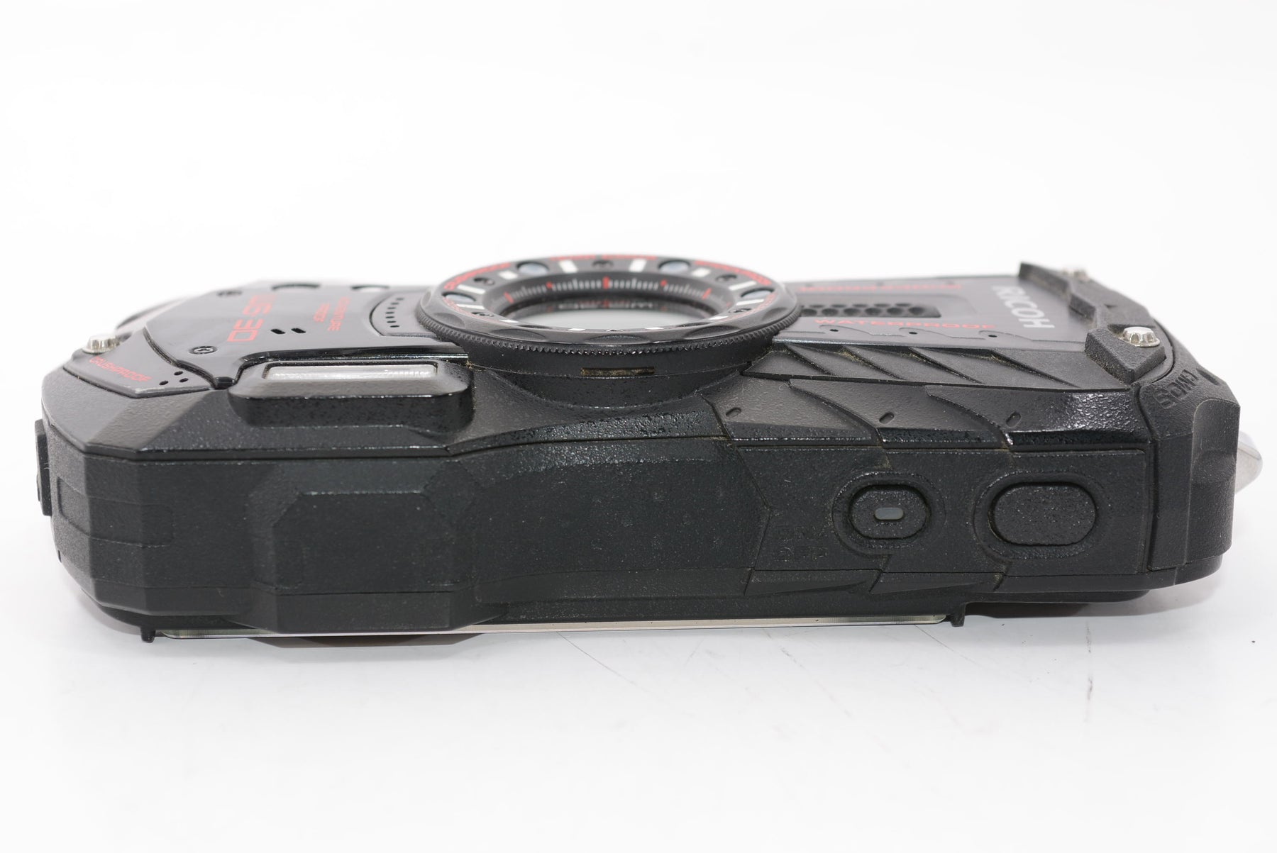 【外観並級】RICOH 防水デジタルカメラ RICOH WG-30 エボニーブラック 防水12m耐ショック1.5m耐寒-10度 RICOH WG-30 BK 04591