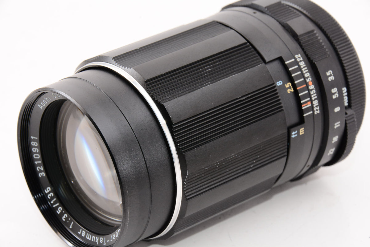 【オススメ】Pentax Super Takumar 135 mm m42スクリューマウントMFレンズ