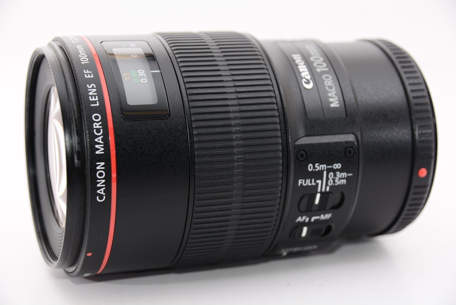 【外観特上級】Canon 単焦点マクロレンズ EF100mm F2.8L マクロ IS USM フルサイズ対応
