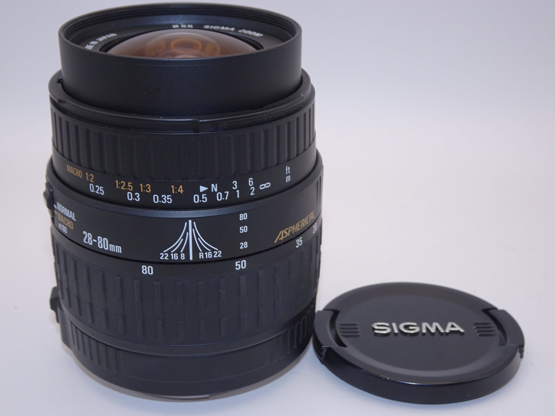【外観特上級】SIGMA ZOOM 28-80mm F3.5-5.6 MACRO Ⅱ キャノン用