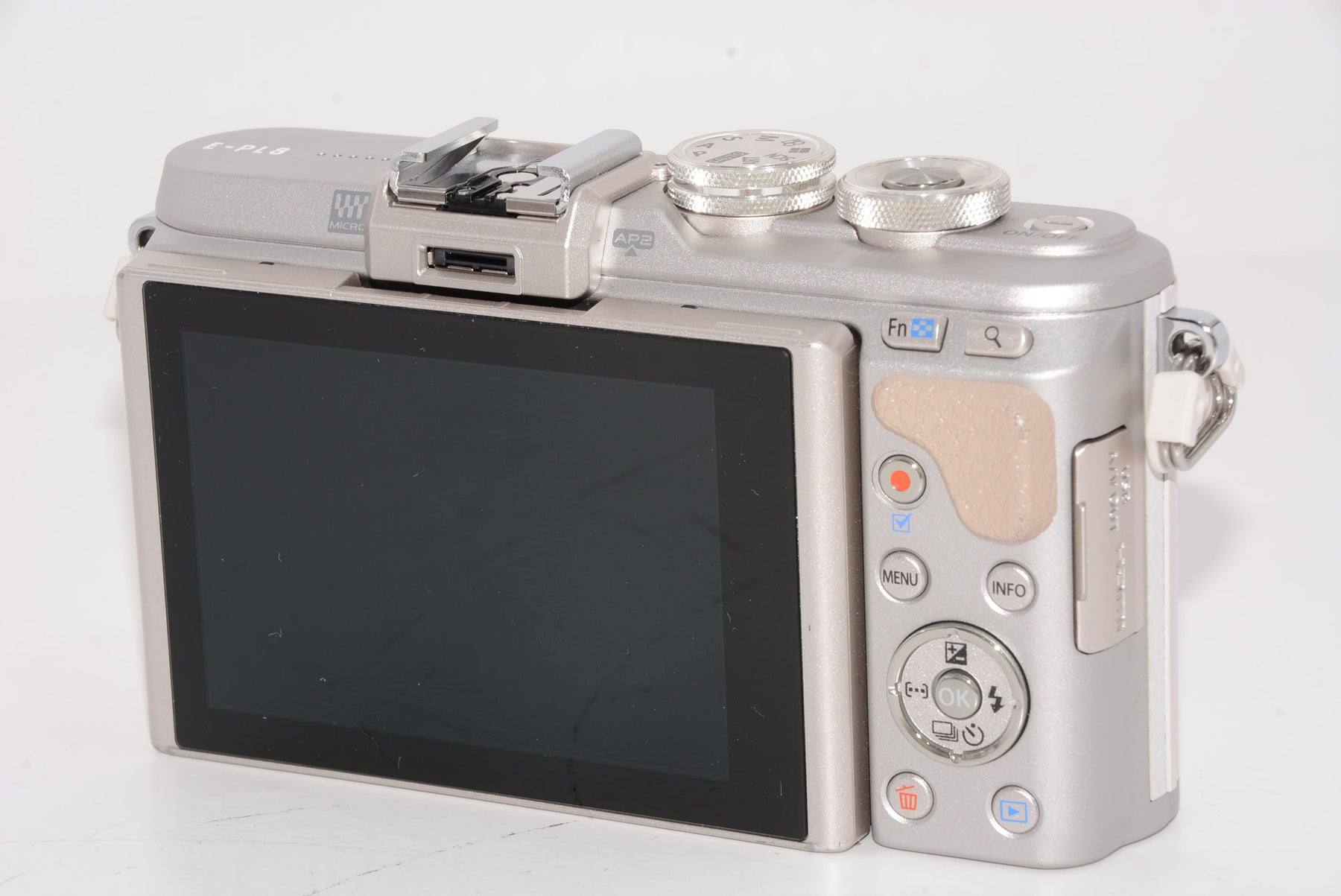 【外観特上級】OLYMPUS ミラーレス一眼 E-PL8 ボディー ホワイト