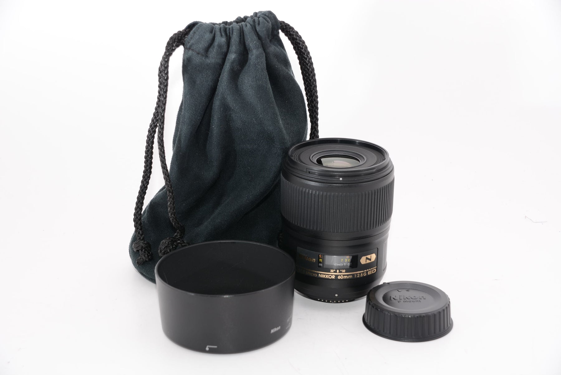 【外観特上級】Nikon 単焦点マイクロレンズ AF-S Micro 60mm f/2.8G ED フルサイズ対応