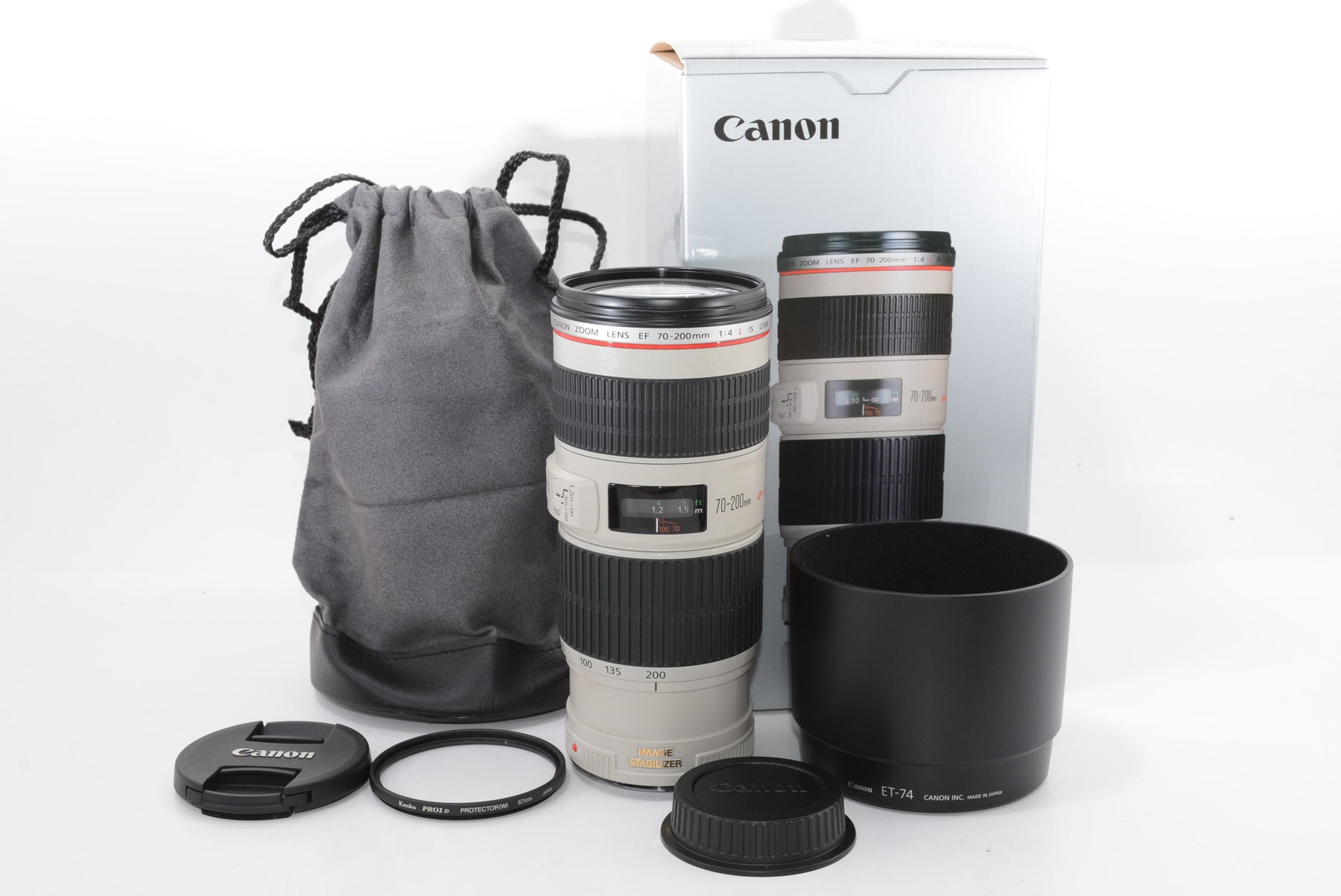 【外観特上級】Canon 望遠ズームレンズ EF70-200mm F4L IS USM フルサイズ対応