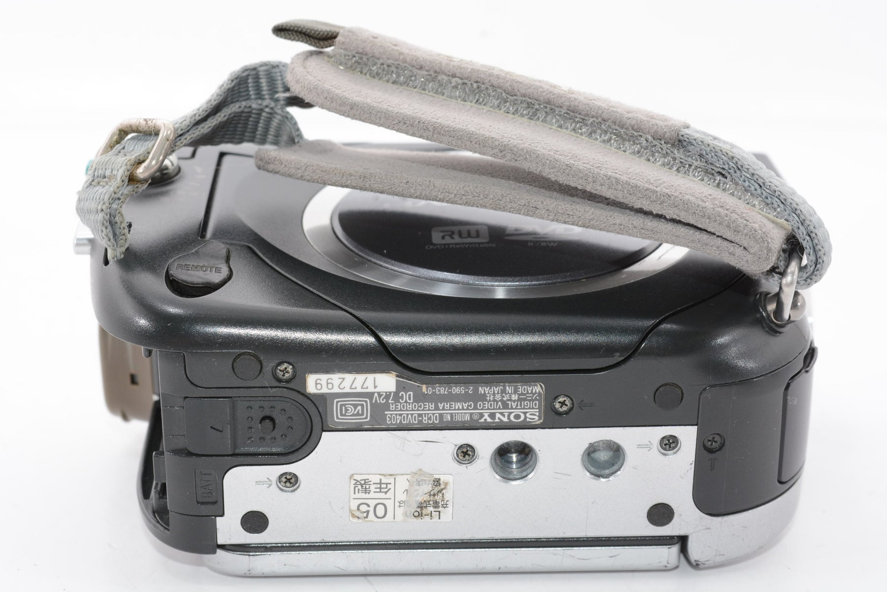 【外観並級】ソニー SONY DCR-DVD403 S デジタルビデオカメラ(DVD方式)