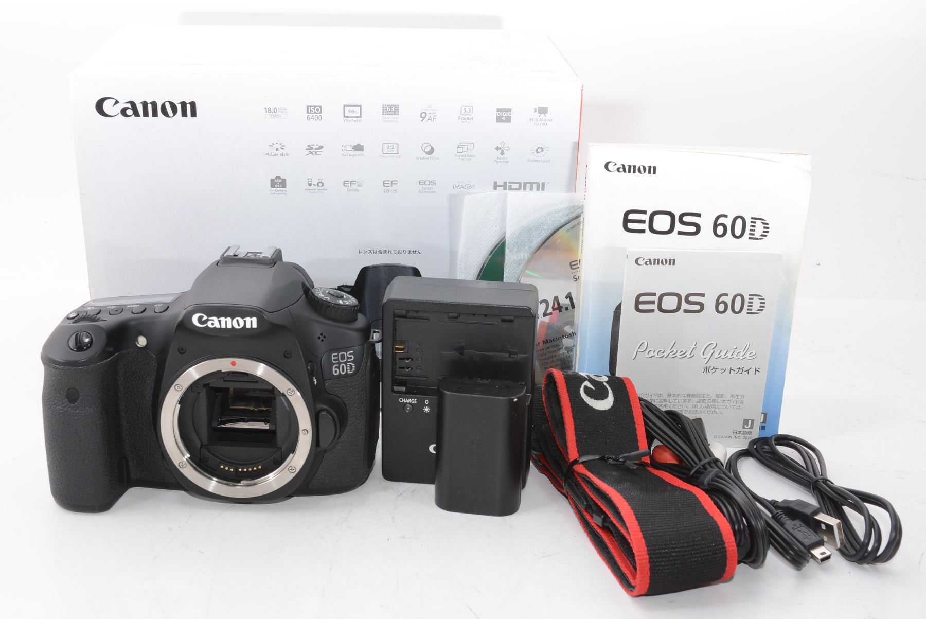 【外観特上級】Canon デジタル一眼レフカメラ EOS 60D ボディ EOS60D