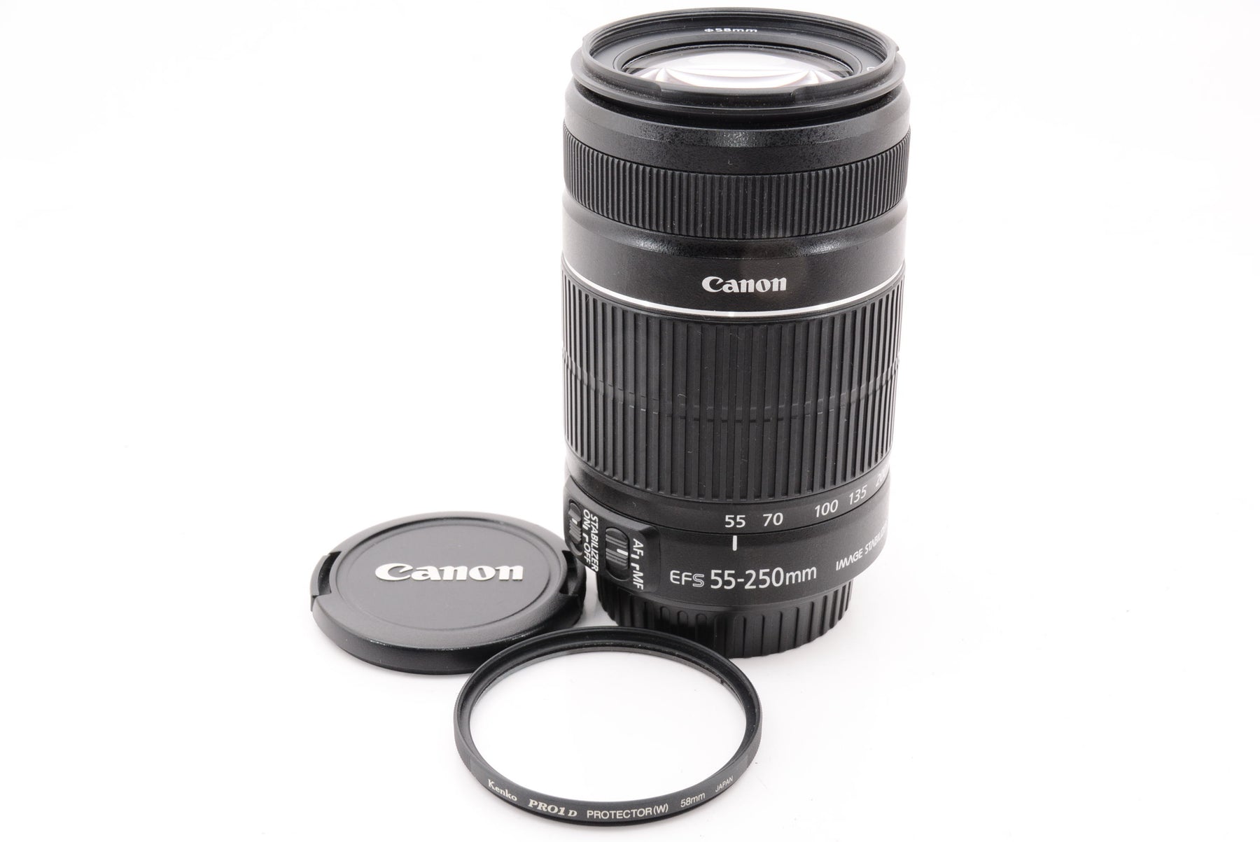 【外観特上級】Canon 望遠ズームレンズ EF-S55-250mm F4-5.6 IS II APS-C対応