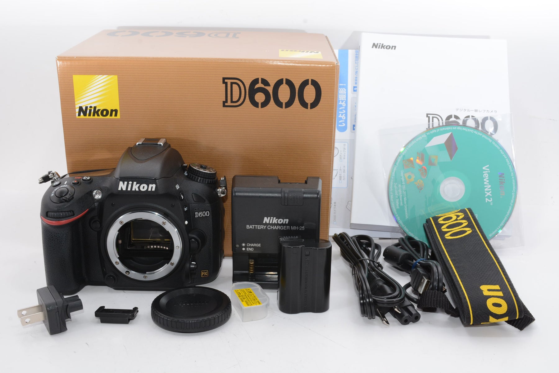 【外観特上級】Nikon デジタル一眼レフカメラ D600 ボディー D600