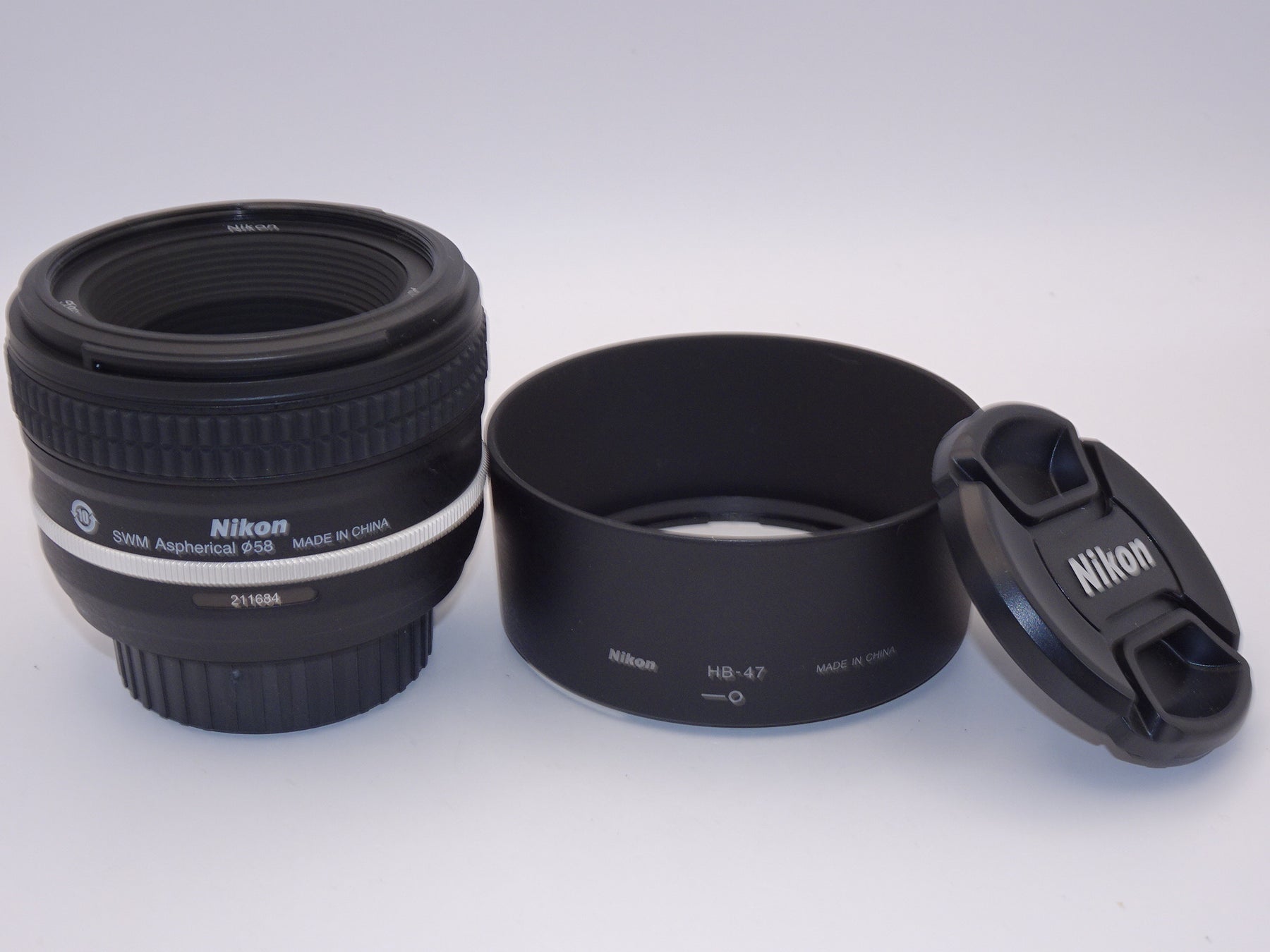 【外観特上級】NIKON AF-S FX NIKKOR 50mm F1.8g SPECIAL EDITION