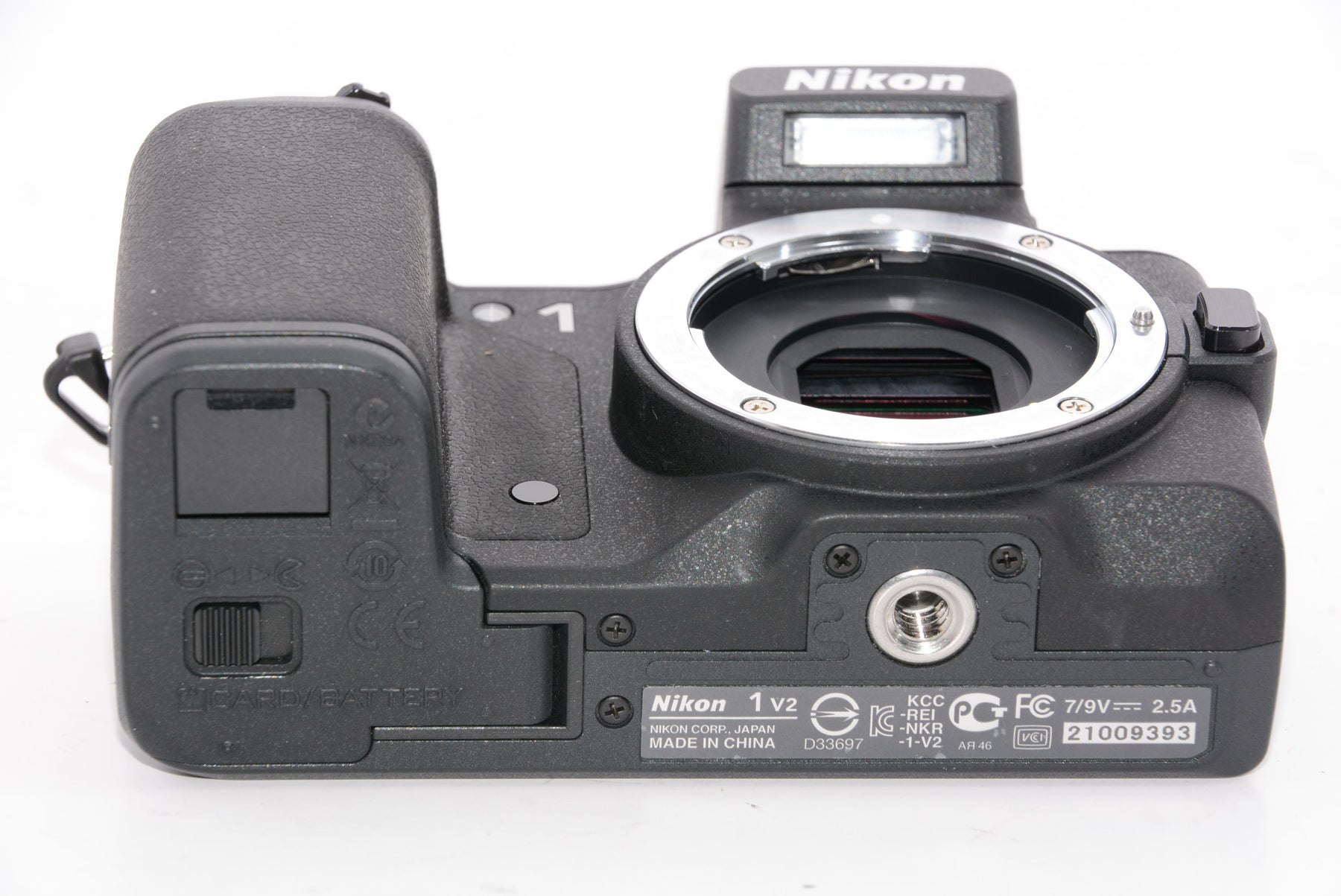 【外観特上級】Nikon ミラーレス一眼 Nikon 1 V2 ボディー ブラック N1V2BK
