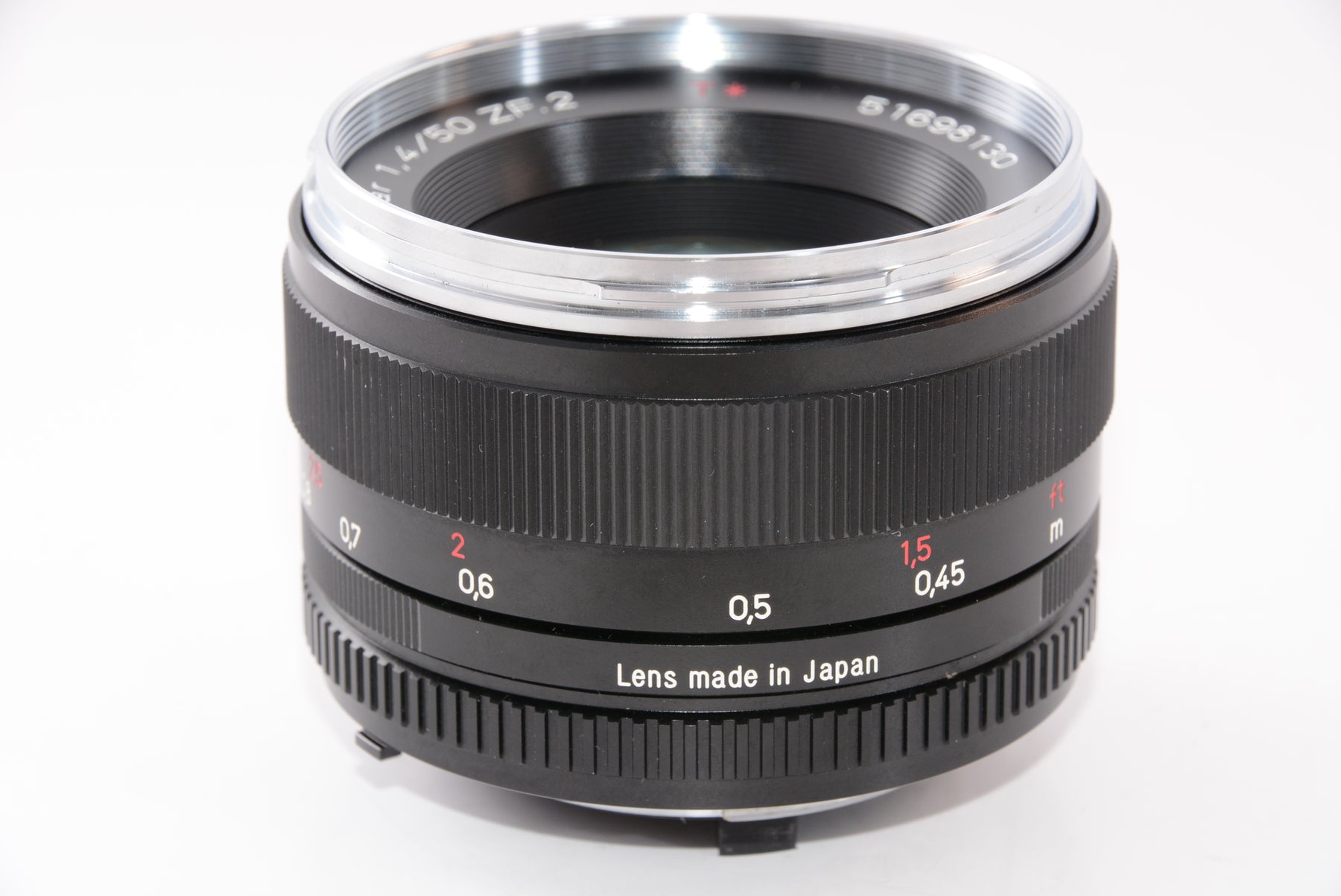 【外観特上級】Carl Zeiss PLANAR T*1.4/50mm ブラック ZF.2 (ニコンCPU内蔵マウント対応) PLANART1.4/50BKZF2
