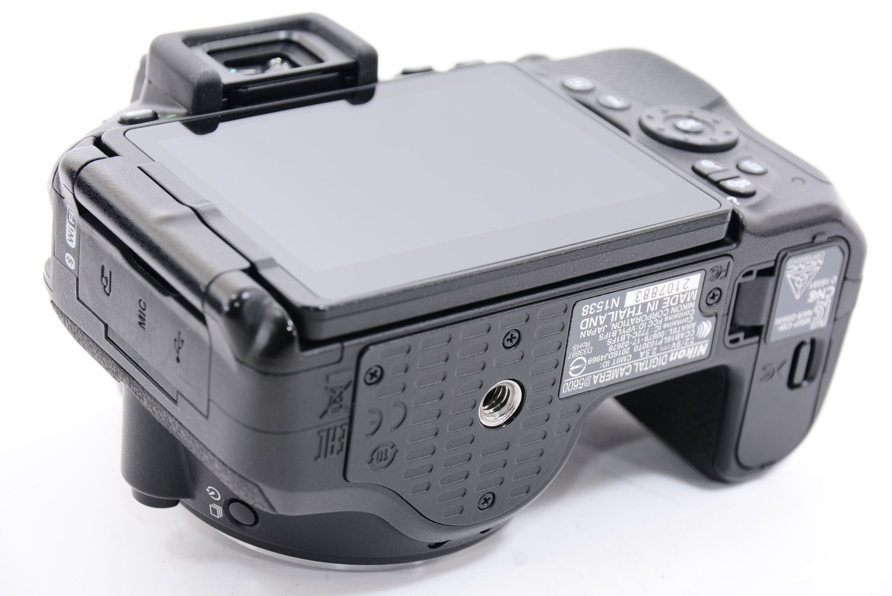【外観特上級】Nikon デジタル一眼レフカメラ D5600 18-140 VR レンズキット ブラック D5600LK18-140BK