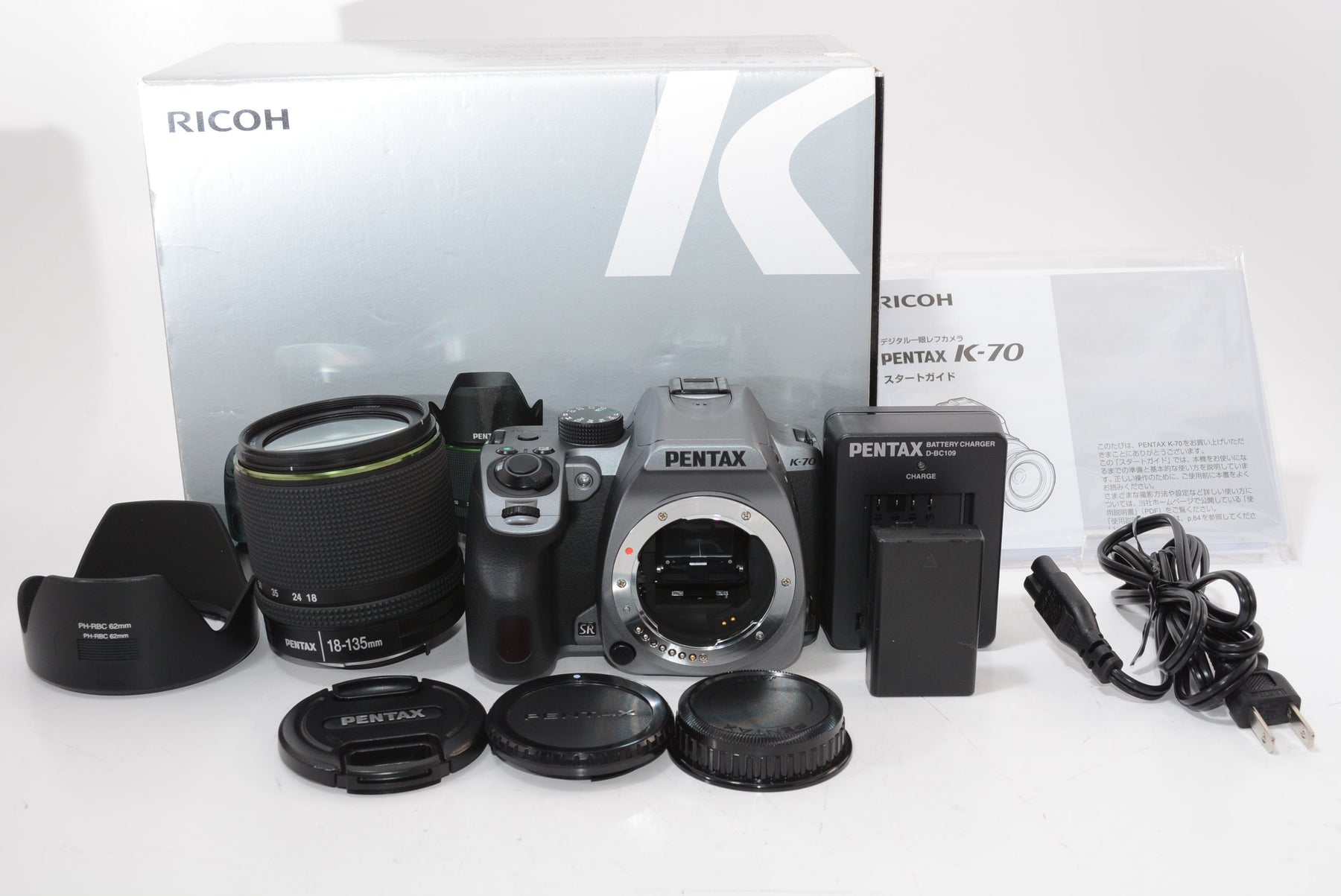 【外観特上級】PENTAX K-70 18-135mmWRレンズキット ブラック デジタル一眼レフカメラ