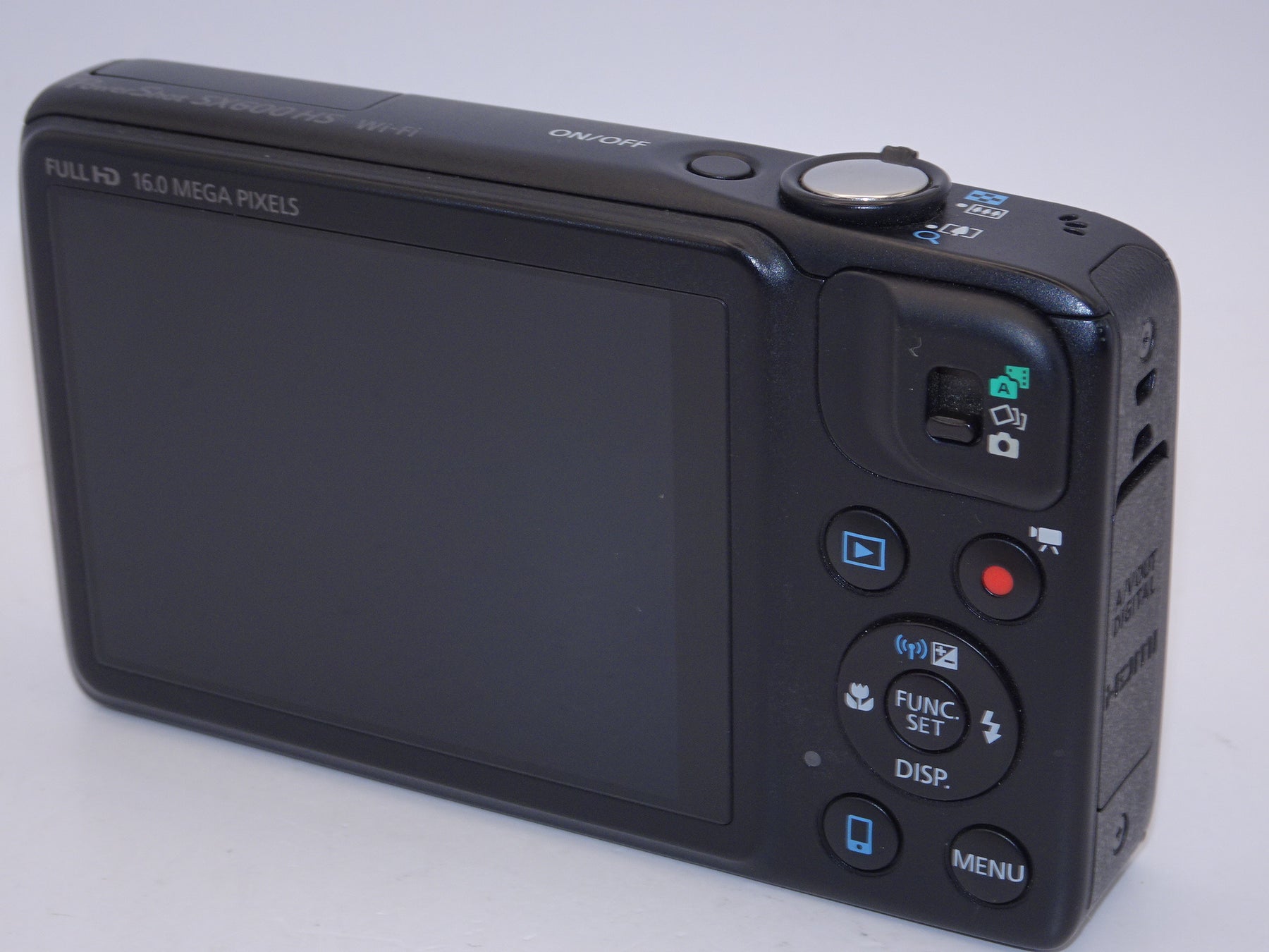 【外観特上級】Canon デジタルカメラ Power Shot SX600 HS ブラック