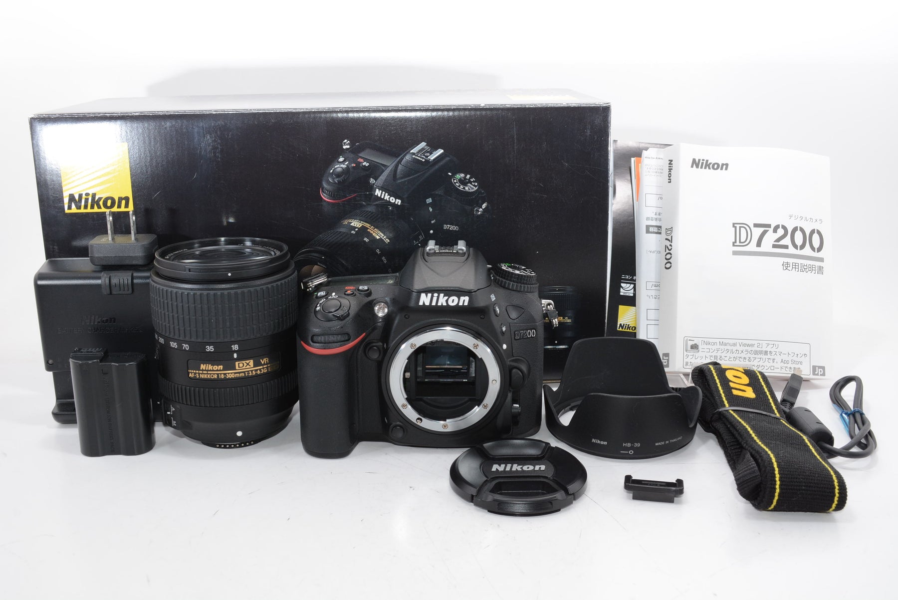 【外観特上級】Nikon デジタル一眼レフカメラ D7200 18-300VR レンズキット D7200LK18-300