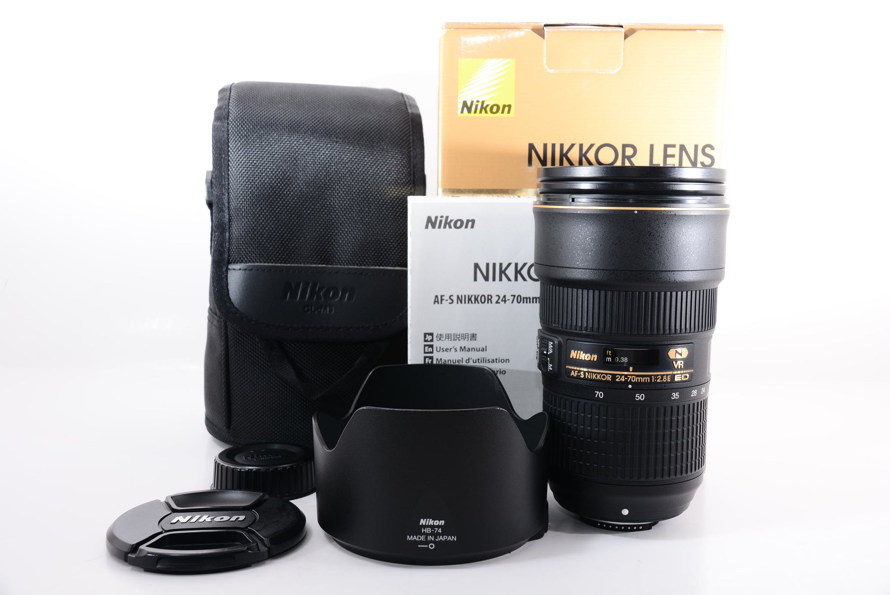 【外観特上級】Nikon 標準ズームレンズAF-S NIKKOR 24-70mm f/2.8E ED VR フルサイズ対応