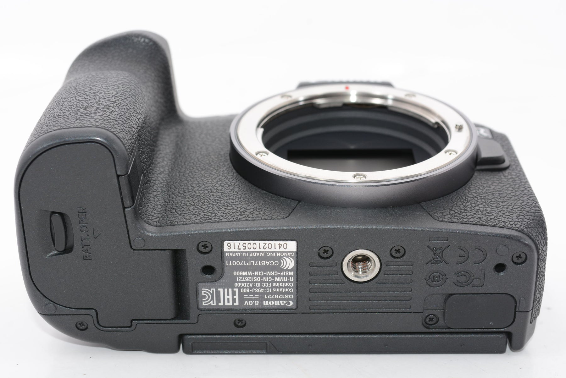 【外観特上級】Canon ミラーレス一眼カメラ EOS R ボディー EOSR