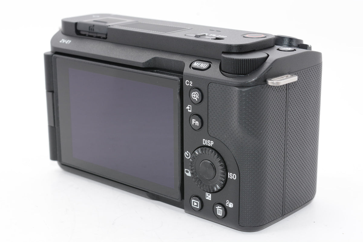 【ほぼ新品】ソニー/Vlog用カメラ/レンズ交換式VLOGCAM/フルサイズ/ミラーレス一眼カメラ/ZV-E1 / ボディ(レンズなし) / ウィンドスクリーン付属/ブラック/ZV-E1 B