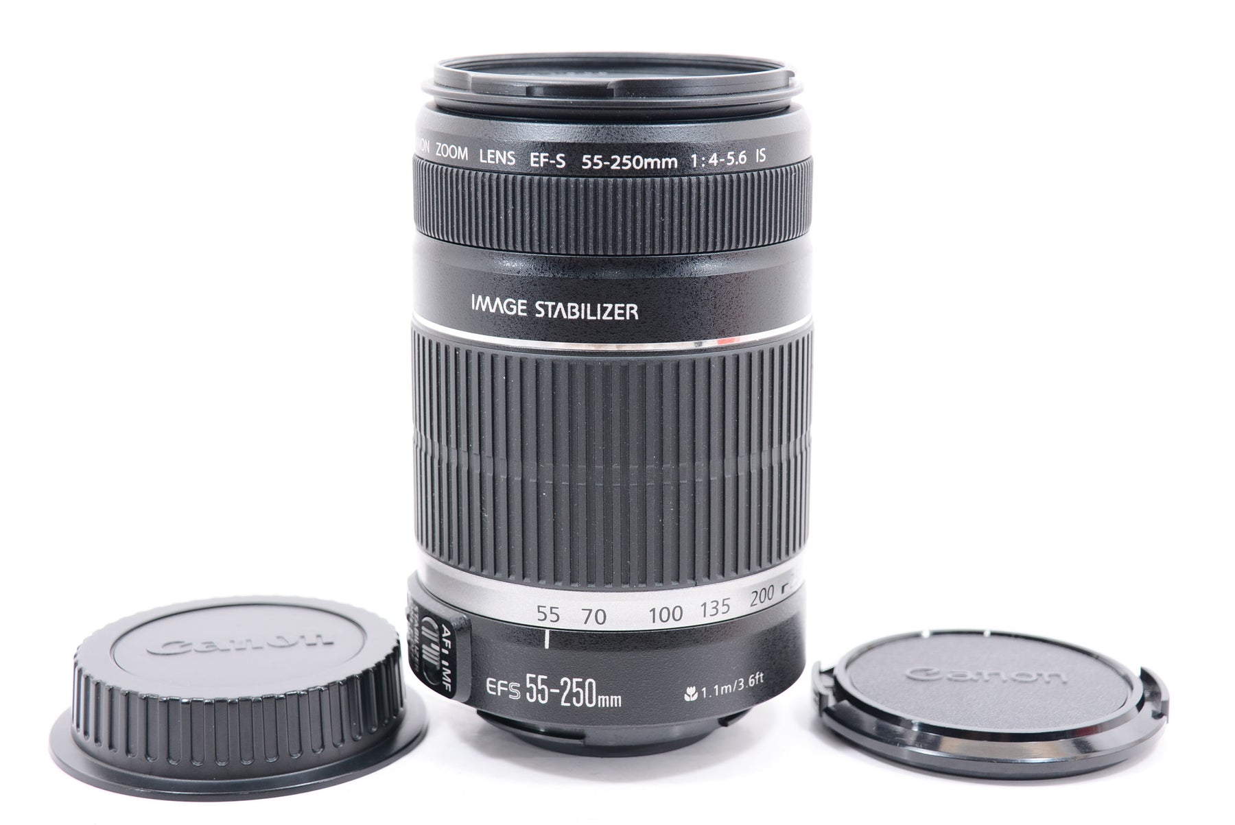 【外観特上級】Canon 望遠レンズ EF-S55-250mm F4-5.6 IS APS-C対応