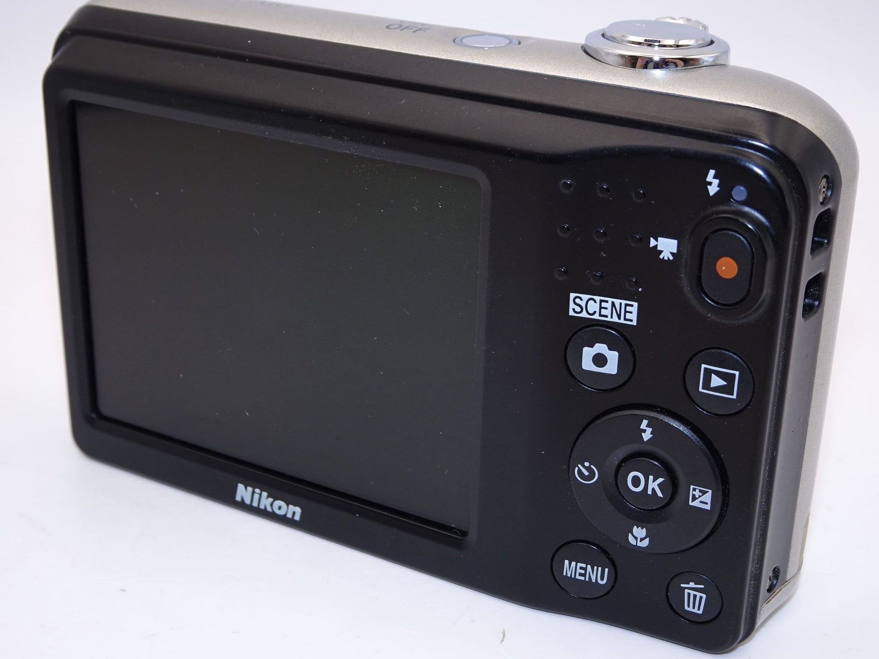 【外観特上級】Nikon デジタルカメラ COOLPIX A10 シルバー  A10SL