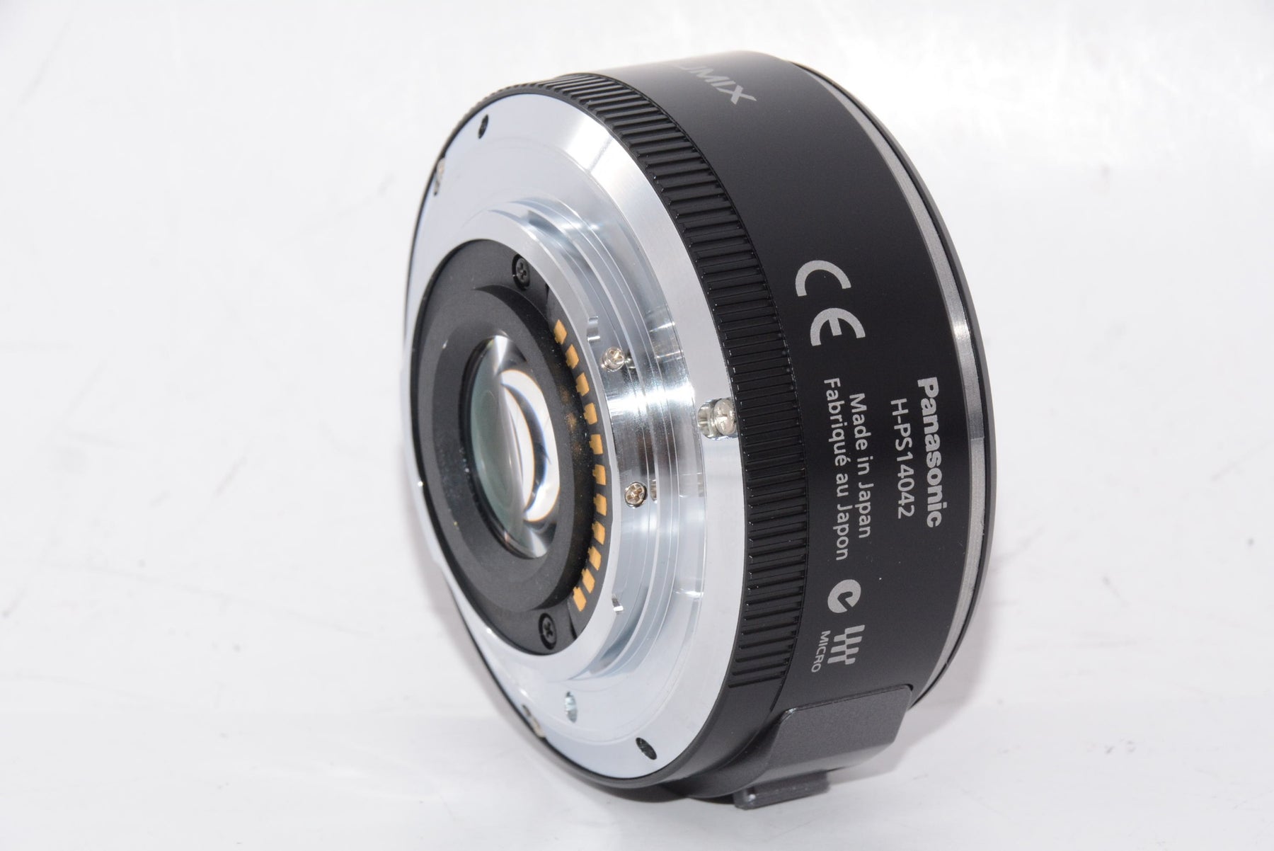 【外観特上級】パナソニック ルミックス G X VARIO PZ 14-42mm/F3.5-5.6 ASPH./POWER  ブラック H-PS14042-K