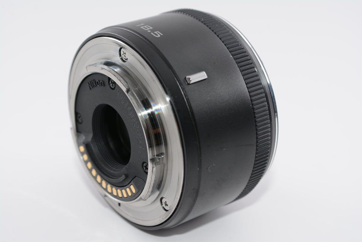 【外観特上級】Nikon 単焦点レンズ 1 NIKKOR 18.5mm f/1.8  ブラック ニコンCXフォーマット専用
