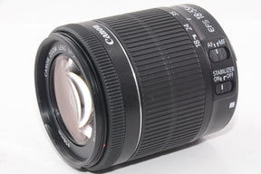 【外観並級】Canon 標準ズームレンズ EF-S18-55mm F3.5-5.6 IS STM