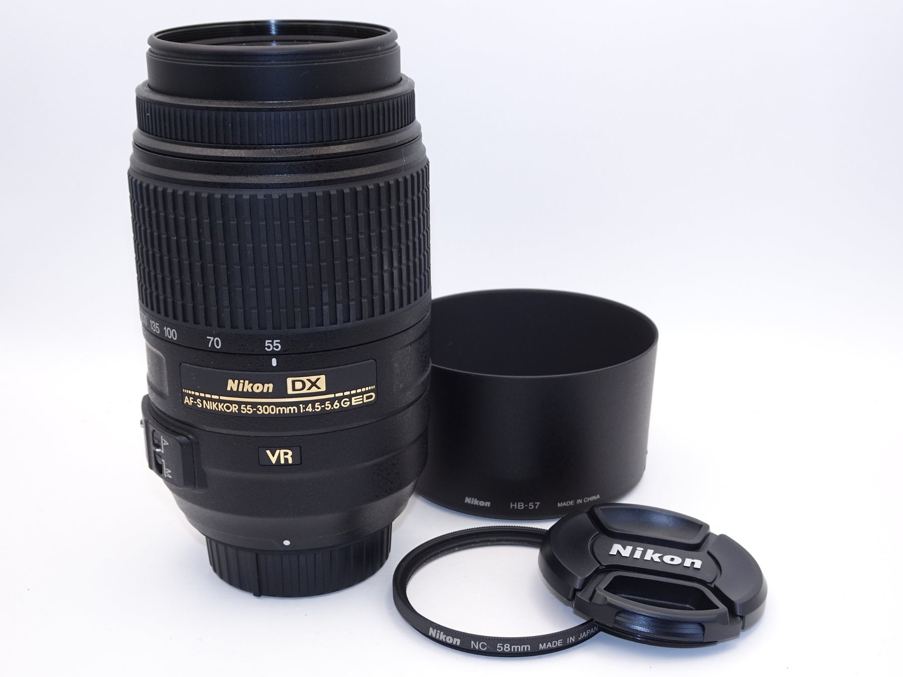 【外観特上級】Nikon 望遠ズームレンズ AF-S DX NIKKOR 55-300mm f/4.5-5.6G ED VR