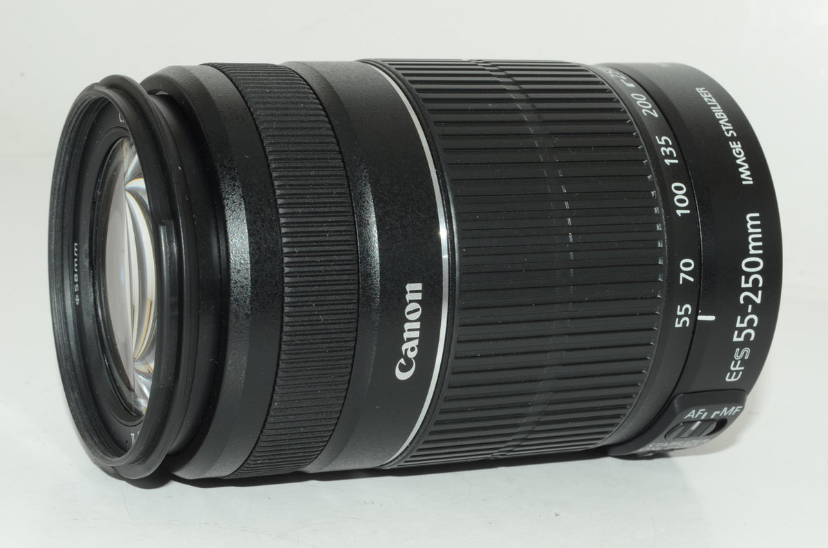 【外観特上級】Canon 望遠ズームレンズ EF-S55-250mm F4-5.6 IS II