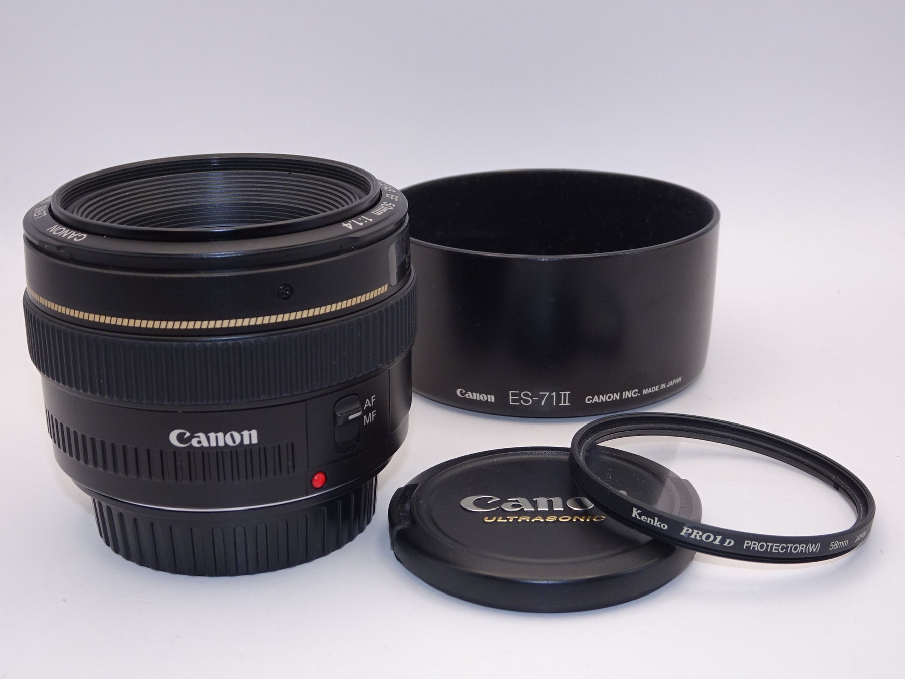 【外観特上級】Canon 単焦点レンズ EF50mm F1.4 USM