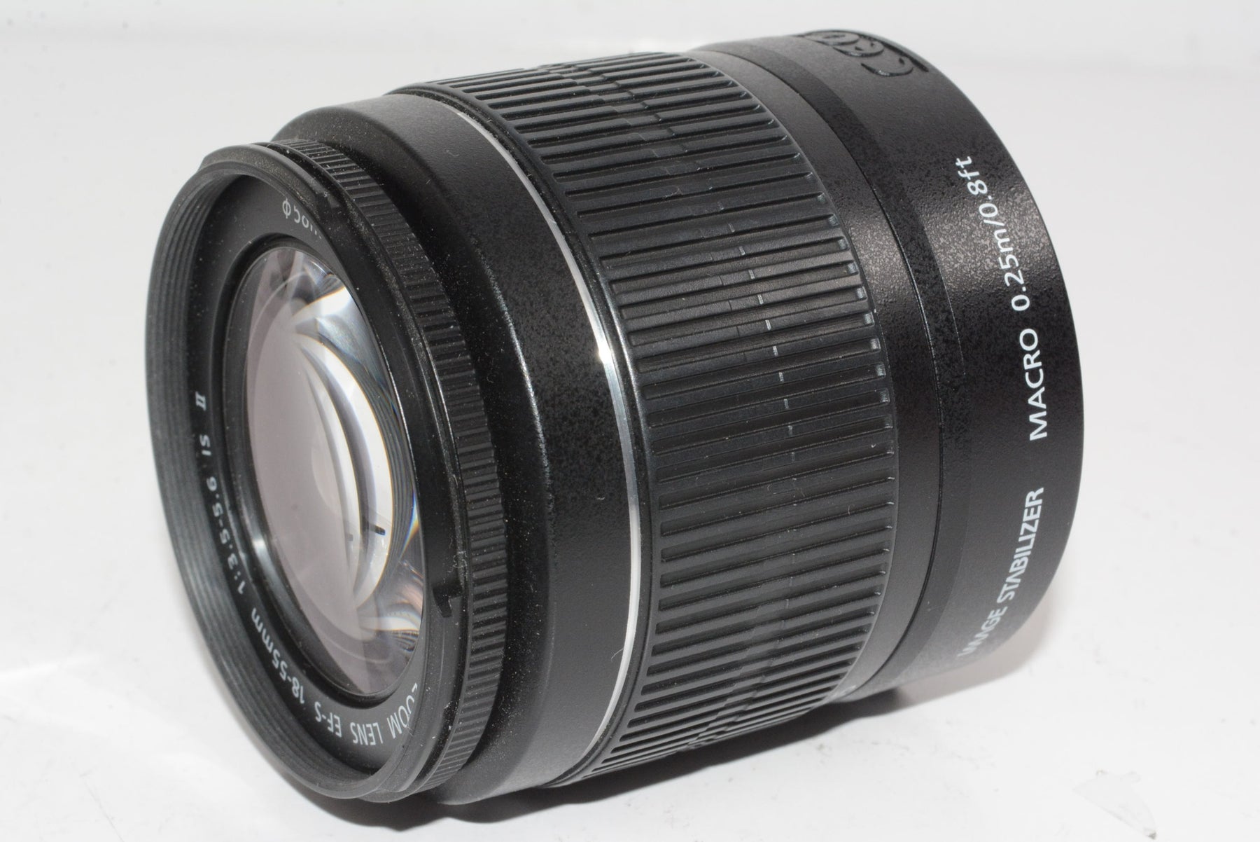 【外観特上級】Canon 標準ズームレンズ EF-S18-55mm F3.5-.5.6 IS II