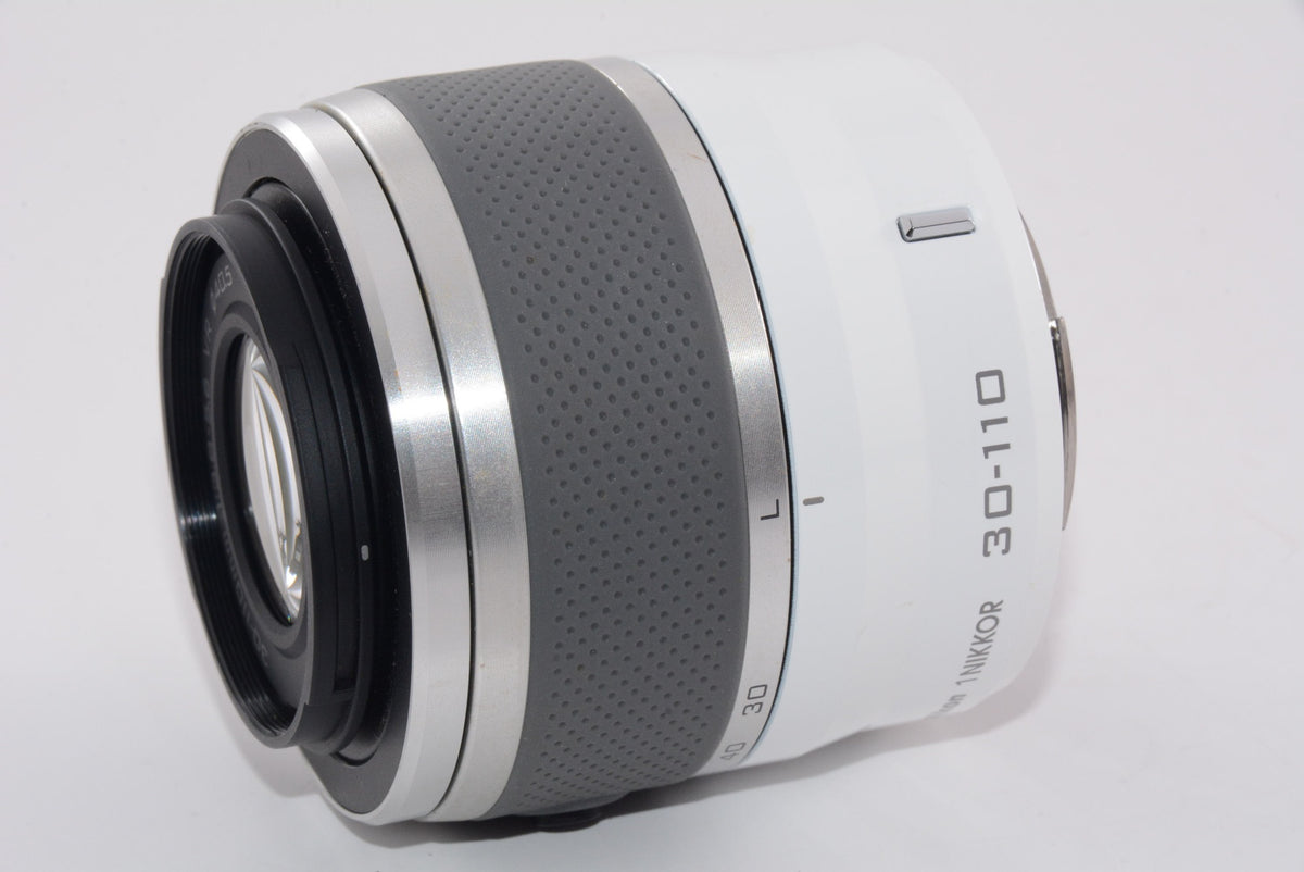 【外観特上級】Nikon 望遠ズームレンズ 1 NIKKOR VR 30-110mm f/3.8-5.6 ホワイト ニコンCXフォーマット専用