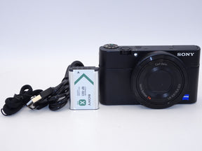 【外観特上級】SONY デジタルカメラ DSC-RX100 1.0型センサー F1.8レンズ搭載 ブラック Cyber-shot DSC-RX100