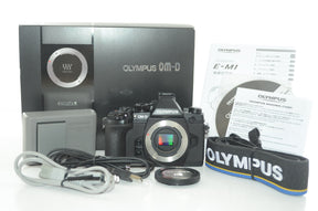 【外観特上級】OLYMPUS ミラーレス一眼 OM-D E-M1 ボディ ブラック