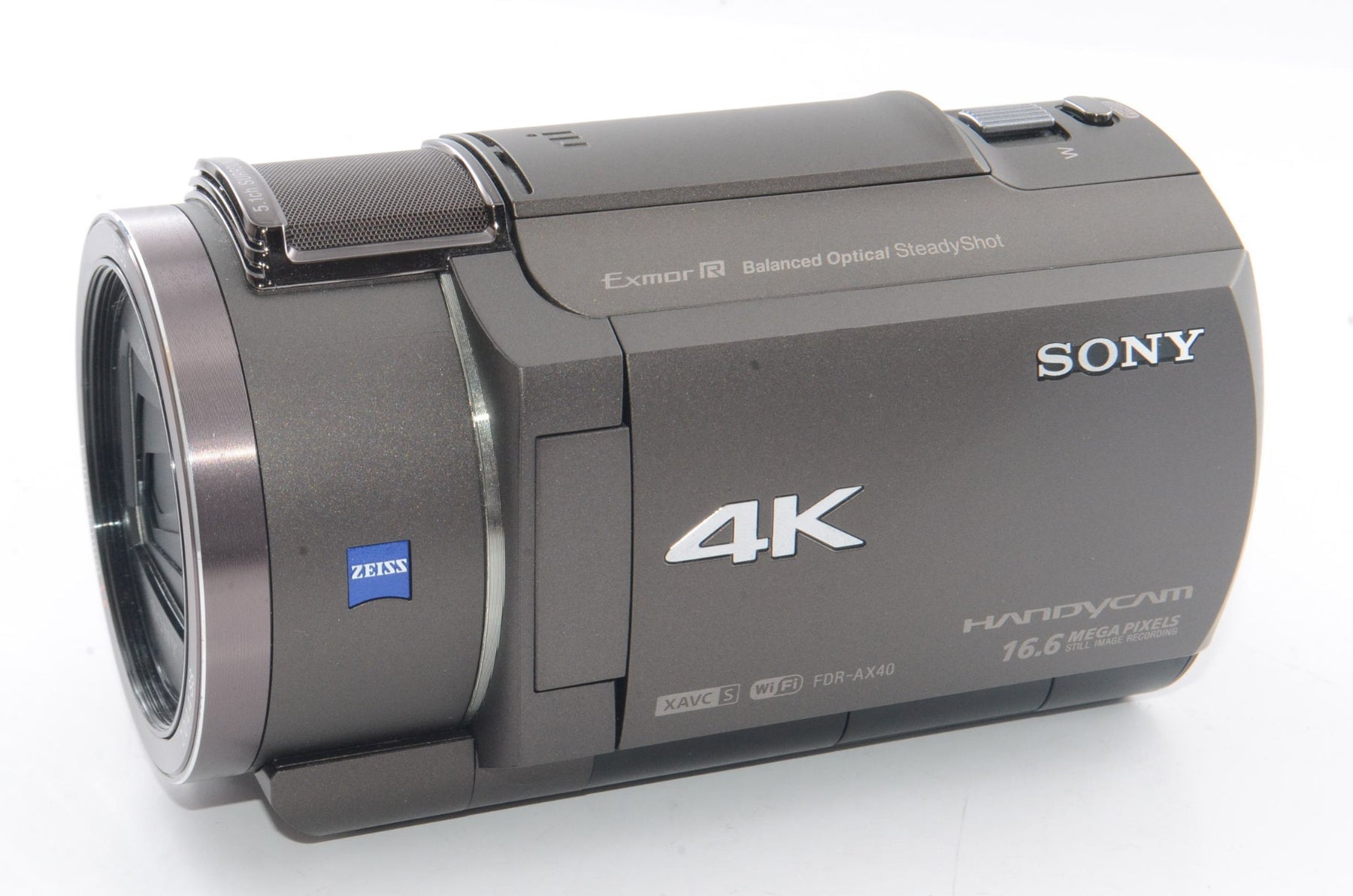 【外観特上級】ソニー SONY ビデオカメラ FDR-AX40 4K 64GB 光学20倍 ブロンズブラウン Handycam FDR-AX40 TIC