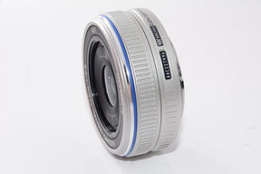 【外観並級】OLYMPUS パンケーキレンズ M.ZUIKO DIGITAL 17mm F2.8 シルバー