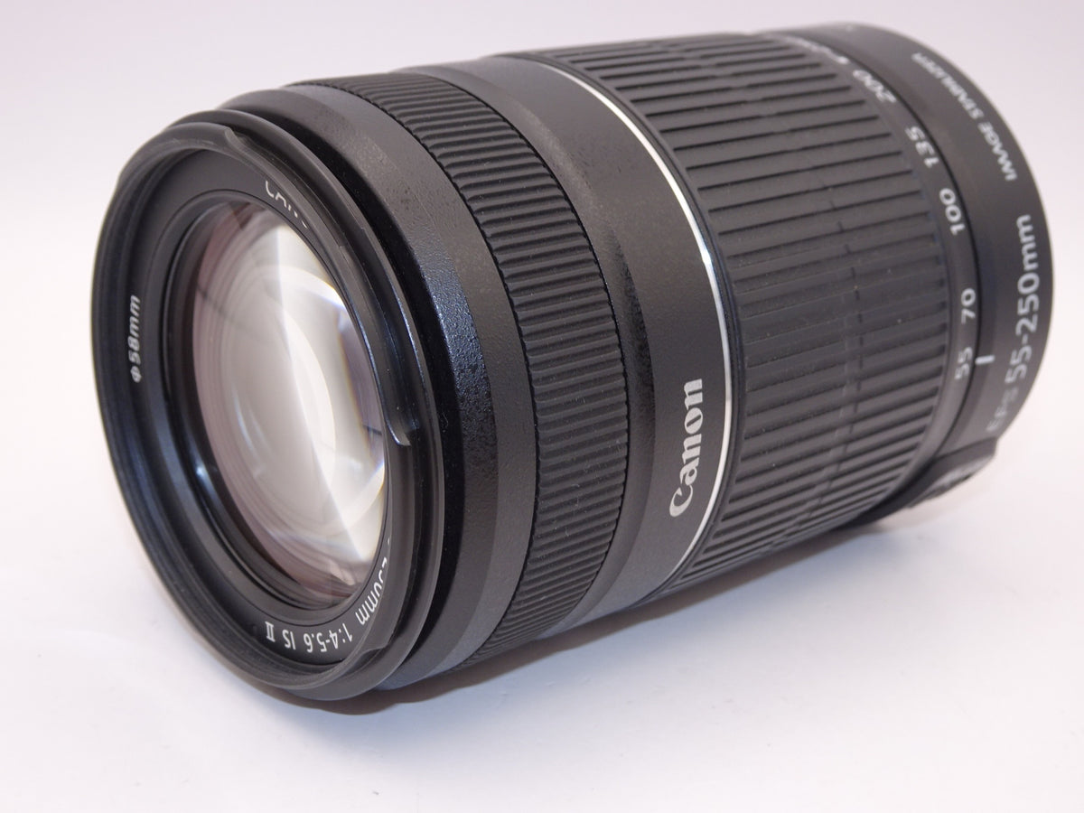 【外観特上級】Canon 望遠ズームレンズ EF-S55-250mm F4-5.6 IS II