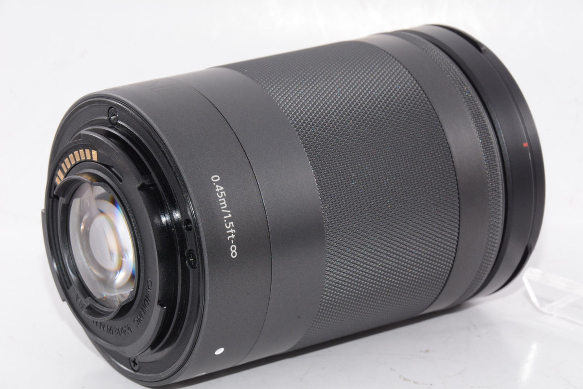 【外観特上級】Canon 望遠ズームレンズ EF-M18-150mm F3.5-6.3 IS STM ミラーレス専用 グラファイト