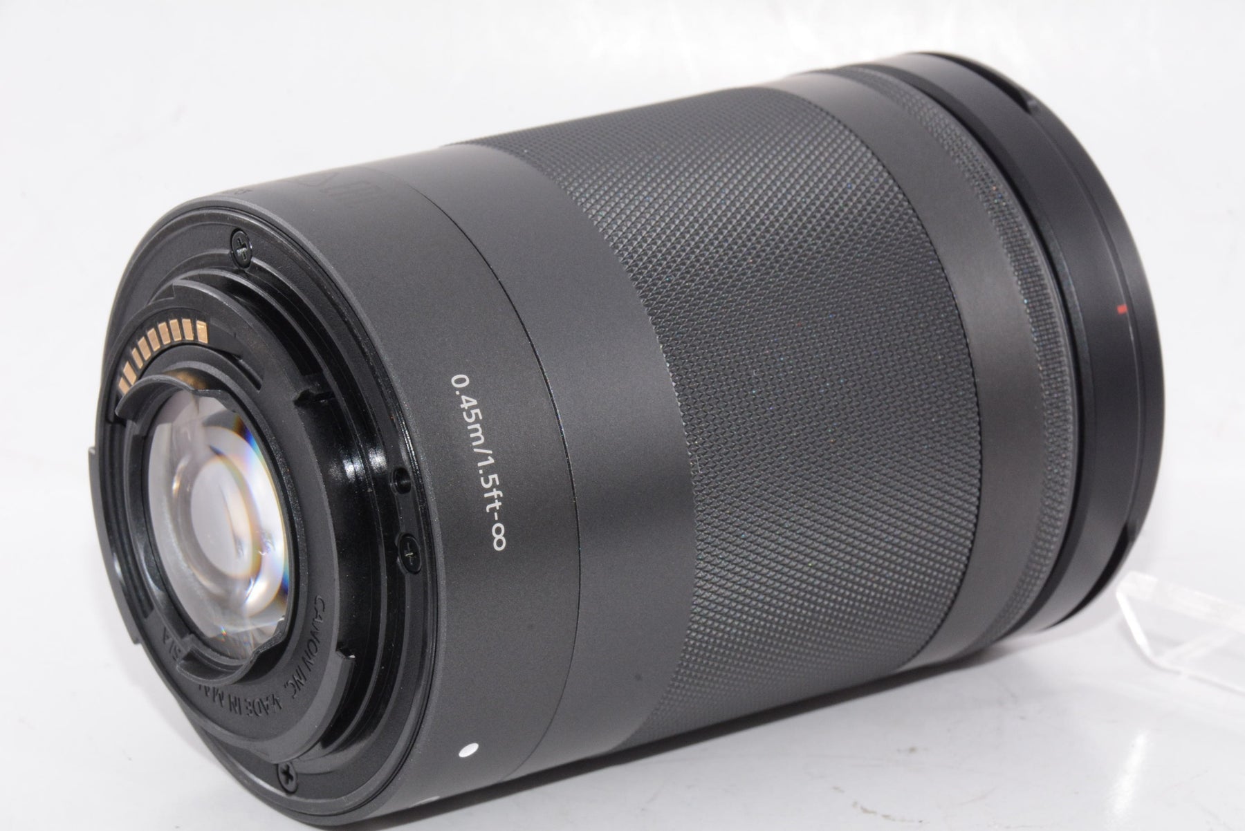 【外観特上級】Canon 望遠ズームレンズ EF-M18-150mm F3.5-6.3 IS STM ミラーレス専用 グラファイト
