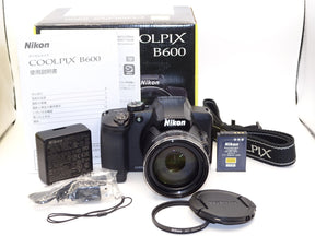 【外観並級】Nikon デジタルカメラ COOLPIX B600 BK 光学60倍 軽量 クールピクス ブラック B600BK