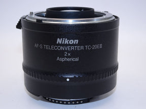 【外観特上級】Nikon テレコンバーター AF-S TELECONVERTER TC-20E III