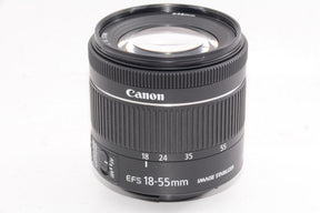 【外観並級】Canon 標準ズームレンズ EF-S18-55mm F4.0-5.6IS STM
