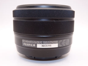 【外観特上級】FUJIFILM 交換レンズXC15-45mmブラック XC15-45MMF3.5-5.6OIS PZ B