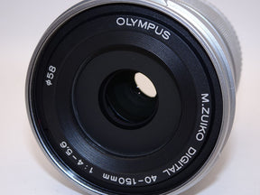 【外観特上級】OLYMPUS M.ZUIKO DIGITAL ED 40-150mm F4.0-5.6 R シルバー