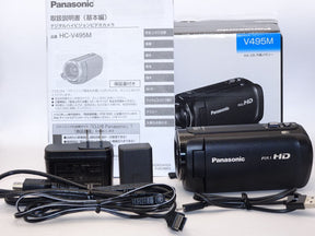 【ほぼ新品】パナソニック HDビデオカメラ ブラック HC-V495M-K