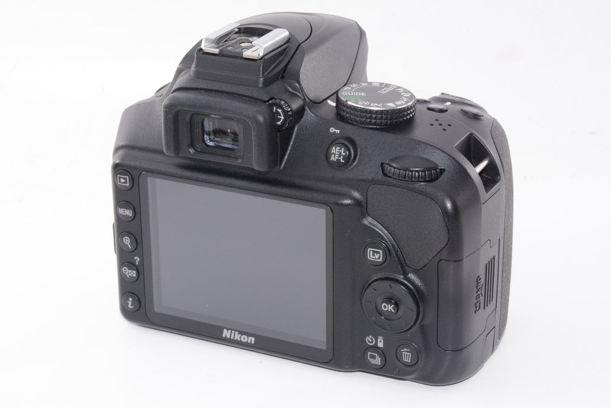 【外観特上級】Nikon デジタル一眼レフカメラ D3400 ボディー ブラック D3400BK