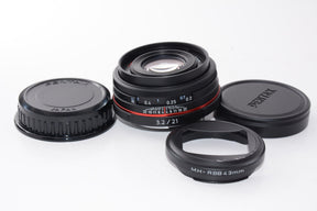 【外観並級】PENTAX リミテッドレンズ 薄型広角単焦点レンズ HD PENTAX-DA21mmF3.2AL Limited ブラック Kマウント APS-Cサイズ 21410