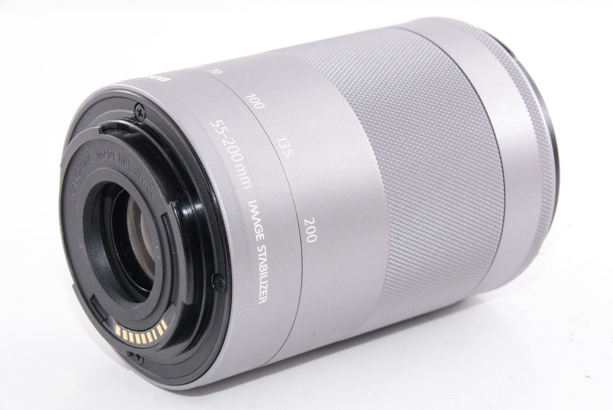 【外観特上級】Canon EF-M55-200mm F4.5-6.3 IS STM シルバー