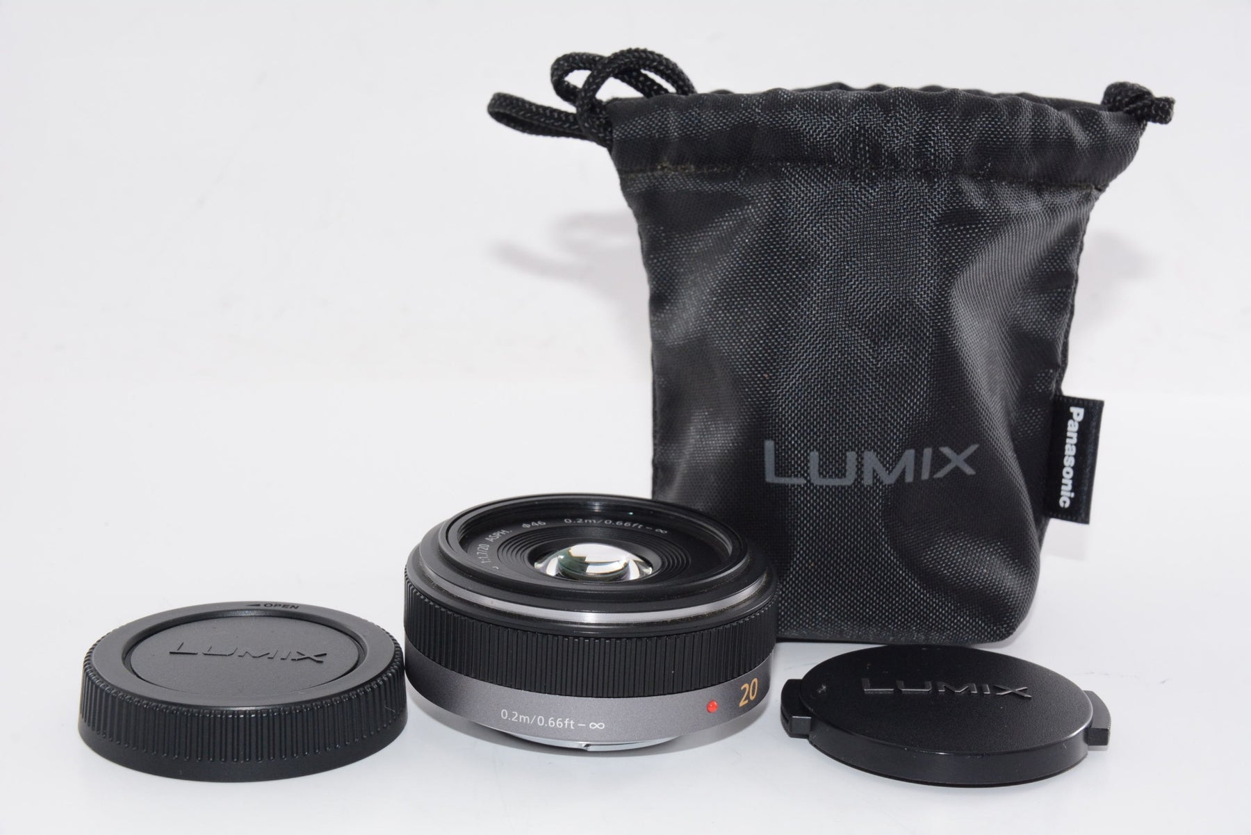【外観特上級】パナソニック ルミックス G 20mm/F1.7 ASPH. H-H020