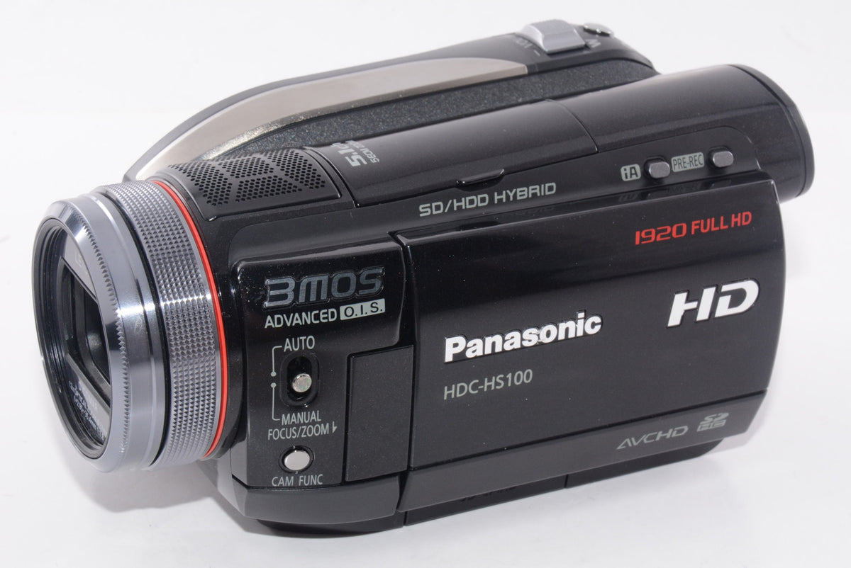 【外観特上級】パナソニック デジタルハイビジョンビデオカメラ ブラック HDC-HS100-K