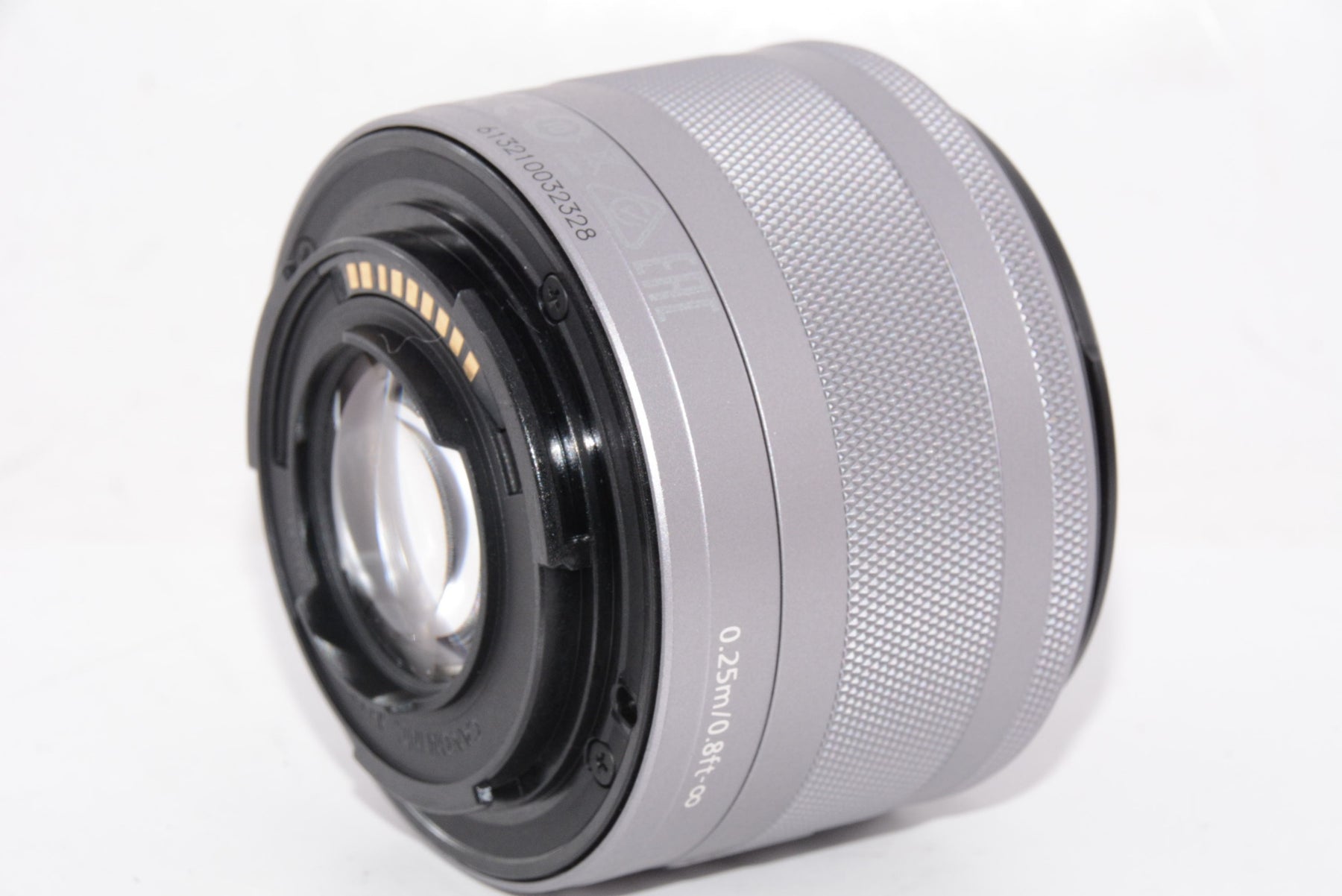 【外観特上級】Canon 標準ズームレンズ EF-M15-45mm F3.5-6.3IS STM(シルバー) ミラーレス一眼対応 EF-M15-45ISSTMSL